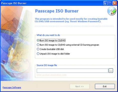 Passcape ISO Burner 2.3.2.330